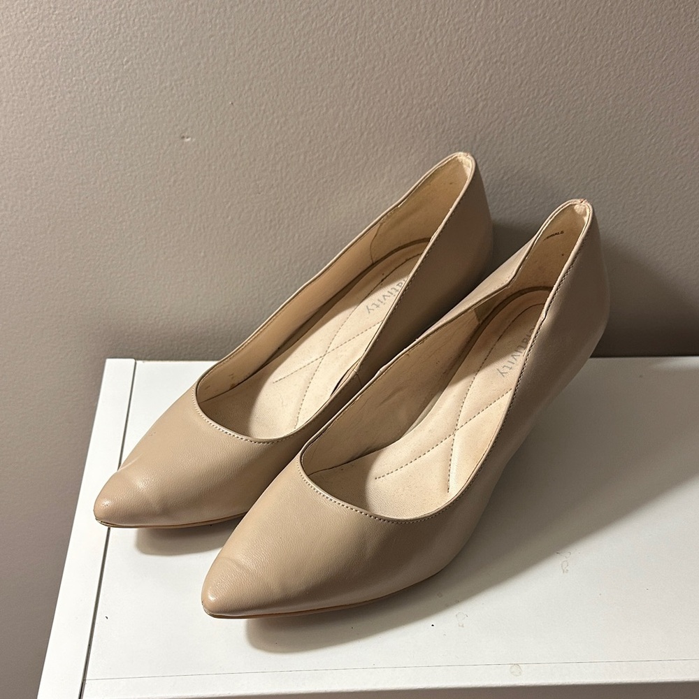 Relativity Classic Beige Heels